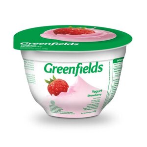 CEK BPOM Greenfields Yogurt Rasa Stroberi