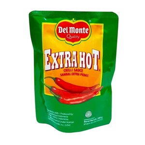 CEK BPOM Del Monte Sambal Ekstra Pedas (Extra Hot Chilli Sauce)
