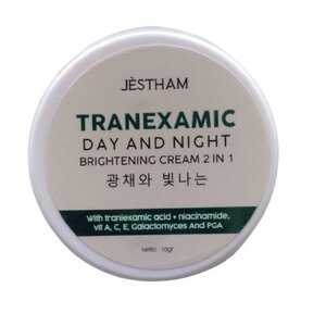 CEK BPOM Jestham Tranexamic Day And Night Brightening Cream With Niacinamide And Pga