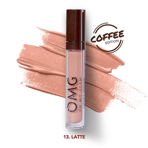 OMG Oh My Glam Matte Kiss Lip Cream 13 Latte